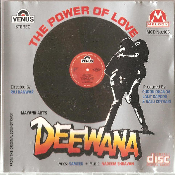 Nadeem Shravan : Deewana (CD, Album)