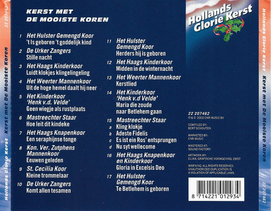 Various : Kerst Met De Mooiste Koren (CD, Comp)
