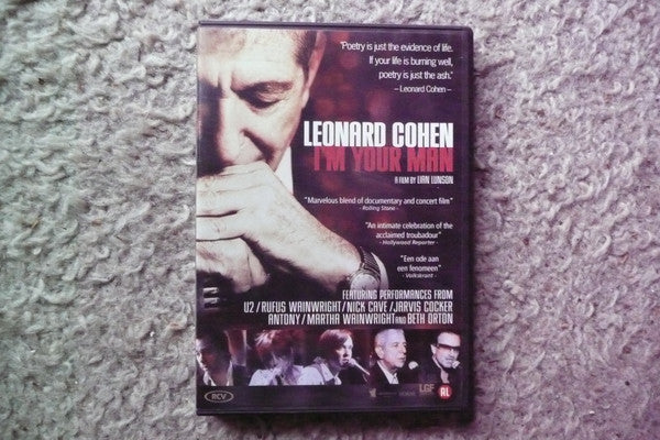 Leonard Cohen : I'm Your Man. A Film By Lian Lunson (DVD-V, Reg)
