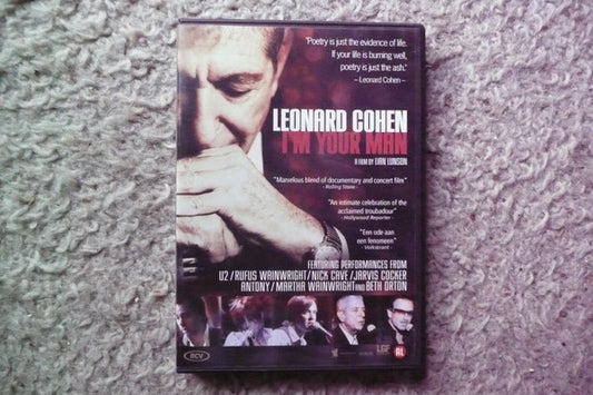 Leonard Cohen : I'm Your Man. A Film By Lian Lunson (DVD-V, Reg)