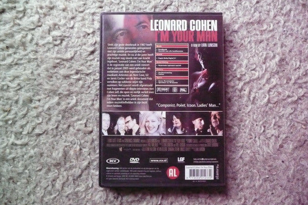 Leonard Cohen : I'm Your Man. A Film By Lian Lunson (DVD-V, Reg)