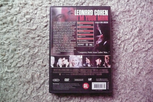 Leonard Cohen : I'm Your Man. A Film By Lian Lunson (DVD-V, Reg)