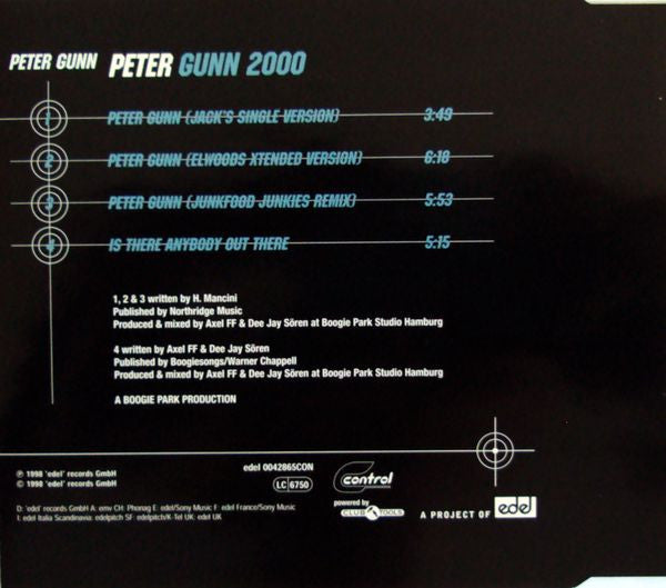 Peter Gunn : Peter Gunn 2000 (CD, Maxi)