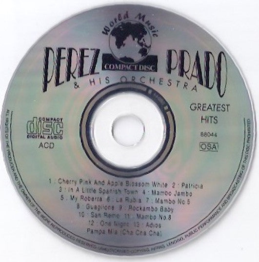Perez Prado And His Orchestra : Greatest Hits (CD, Comp)