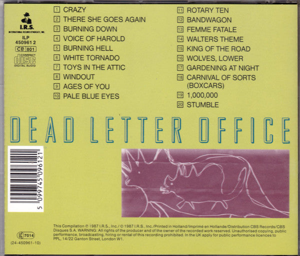 R.E.M. : Dead Letter Office (CD, Comp)