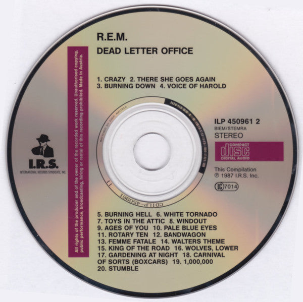 R.E.M. : Dead Letter Office (CD, Comp)