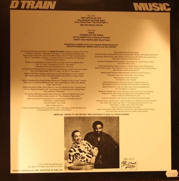 D-Train : Music (LP, Album)