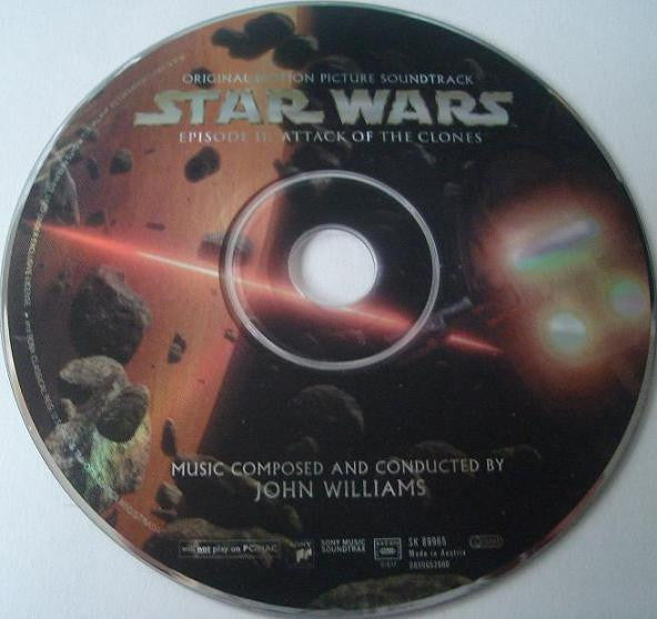 John Williams (4) : Star Wars Episode II: Attack Of The Clones (Original Motion Picture Soundtrack) (CD, Album, Copy Prot., Ana)