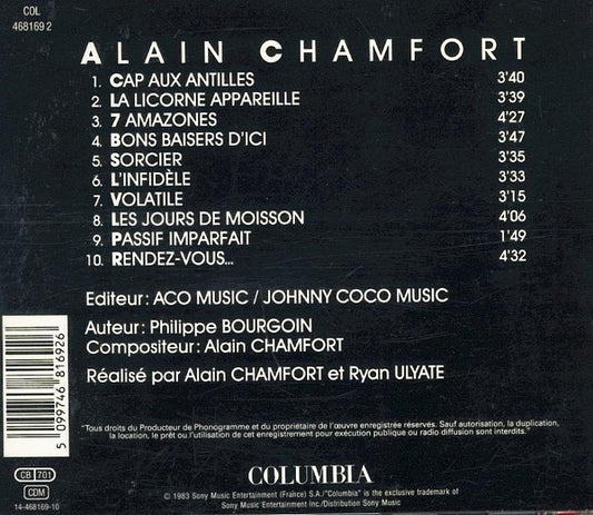 Alain Chamfort : Secrets Glacés (CD, Album)