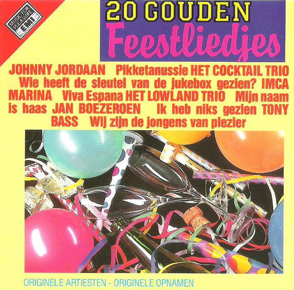 Various : 20 Gouden Feestliedjes (CD, Comp)