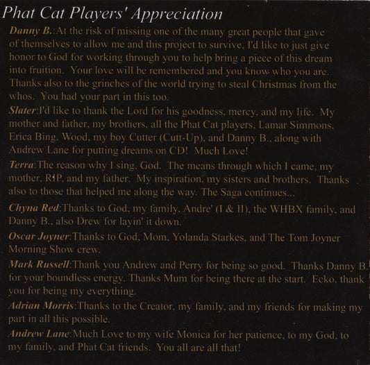 The Phat Cat Players : Make It Phat, Baby (CD, Album)