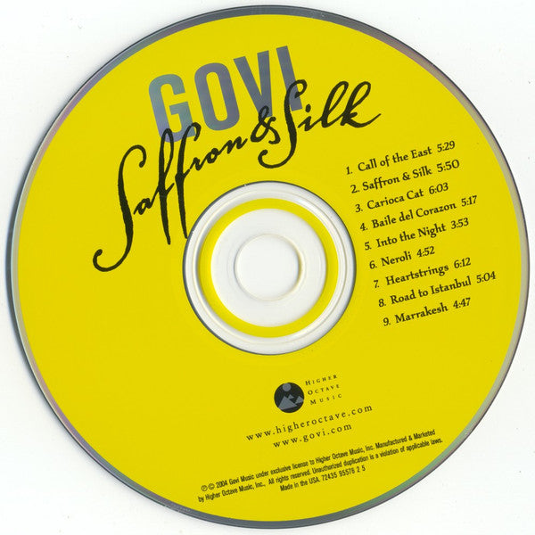 Govi : Saffron & Silk (CD, Album)