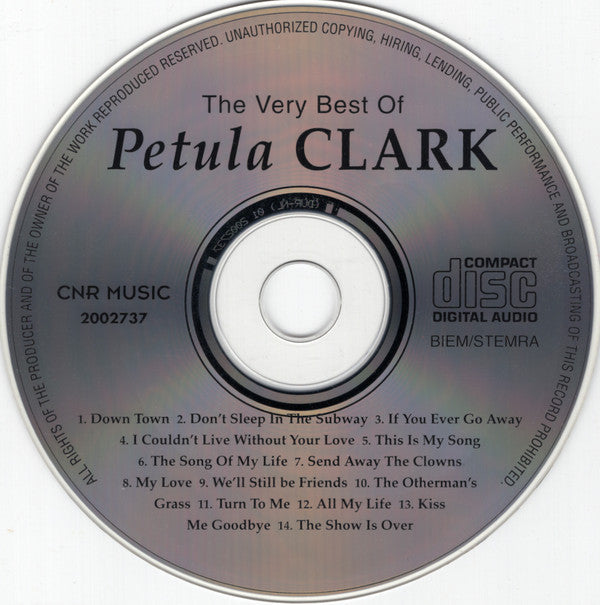 Petula Clark : The Very Best Of Petula Clark (CD, Comp)