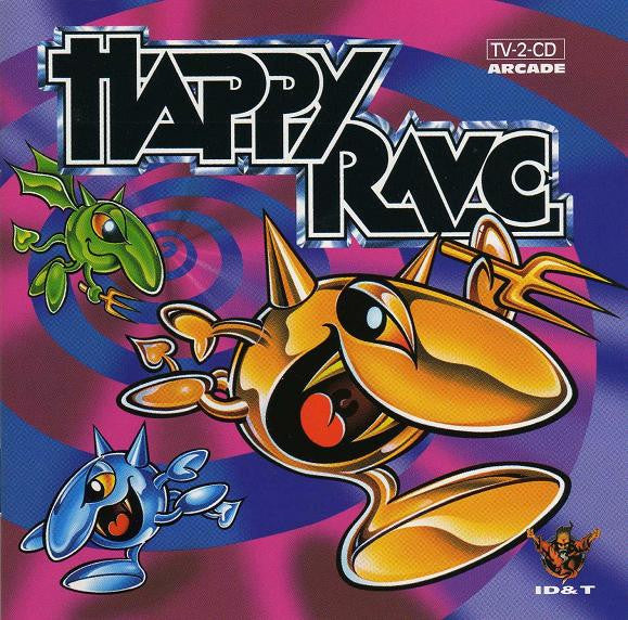Various : Happy Rave (2xCD, Comp, P/Mixed)