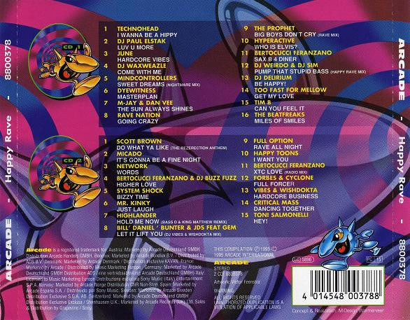 Various : Happy Rave (2xCD, Comp, P/Mixed)