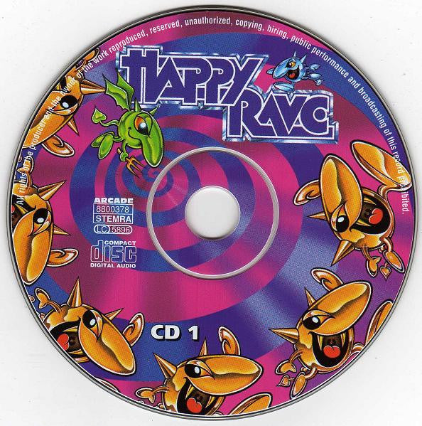 Various : Happy Rave (2xCD, Comp, P/Mixed)