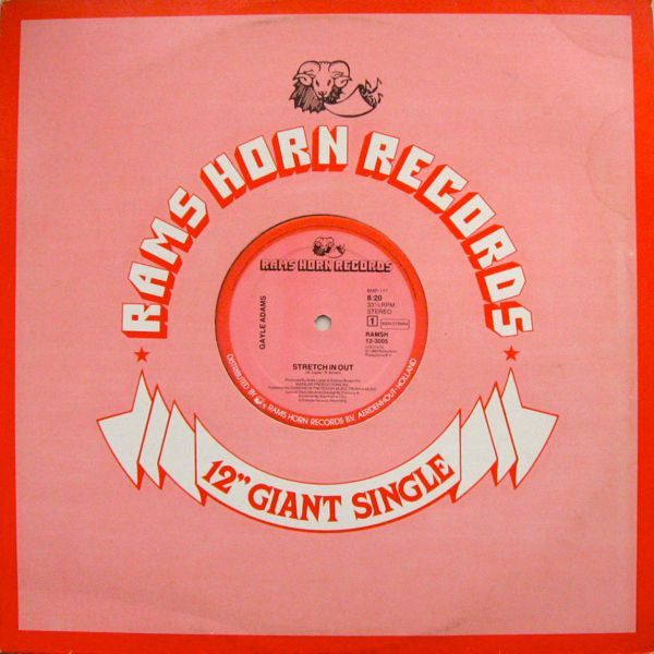 Gayle Adams : Stretch In Out / Your Love Is A Live Saver (12", Single)