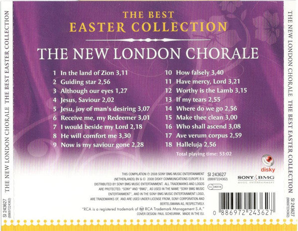 New London Chorale : The Best Easter Collection (CD, Album, Comp)