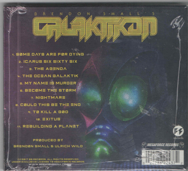 Brendon Small's Galaktikon : II: Become The Storm (CD, Album, Dig)