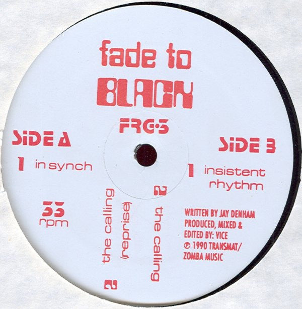 Fade To Black : In Synch (12")