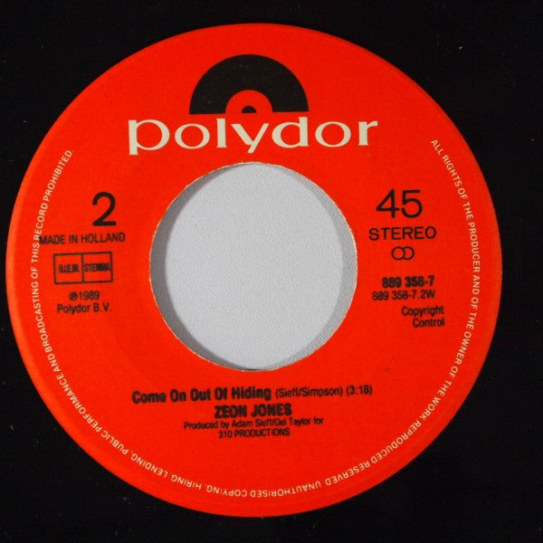 Zeon Jones : Spin Me Around (7", Single)