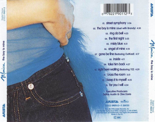 Monica : The Boy Is Mine (CD, Album)