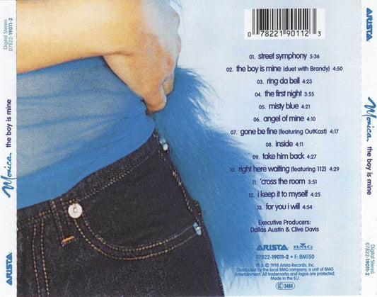 Monica : The Boy Is Mine (CD, Album)