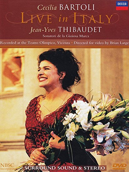 Cecilia Bartoli, Jean-Yves Thibaudet, Sonatori De La Gioiosa Marca : Live In Italy (DVD, PAL)