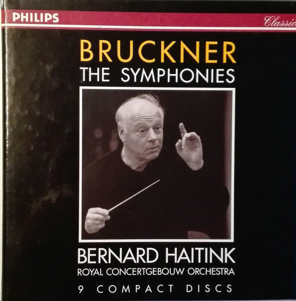 Anton Bruckner - Bernard Haitink, Concertgebouworkest : The Symphonies (9xCD + Box, Comp)