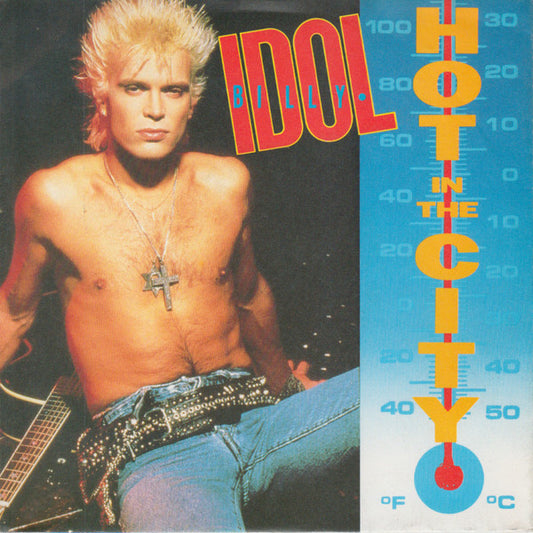 Billy Idol : Hot In The City (7", Single, RE)