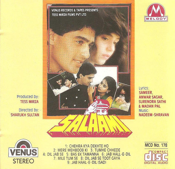 Nadeem Shravan : Salaami (CD)