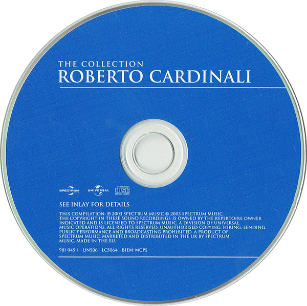 Roberto Cardinali : The Collection (CD, Comp)