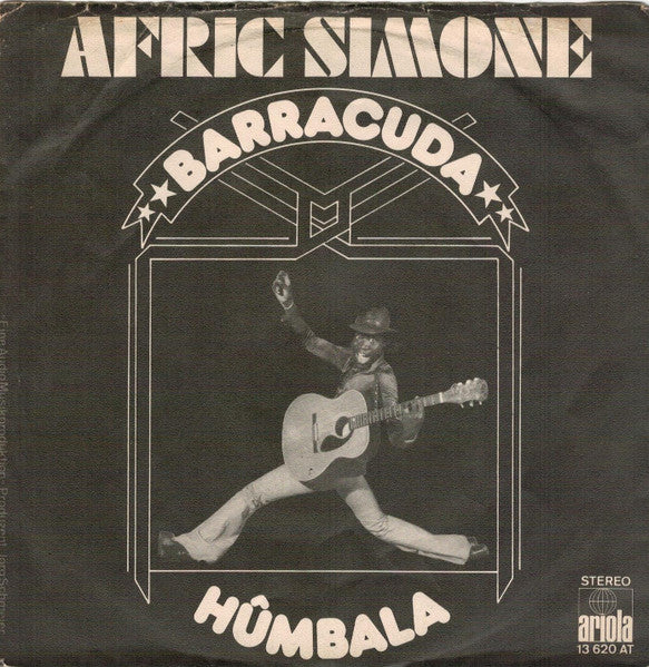 Afric Simone : Barracuda  (7", Single)