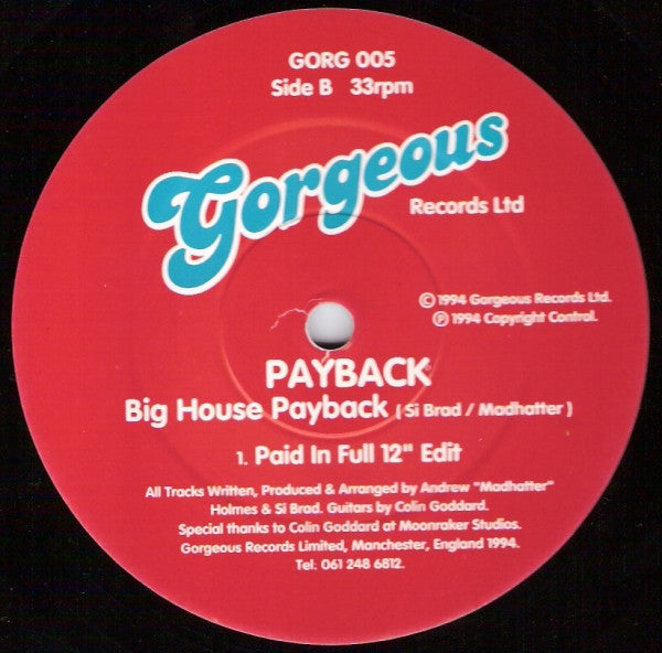 Payback (26) : Big House Payback (12")