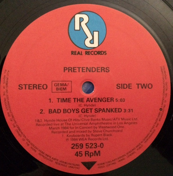 The Pretenders : Thin Line Between Love And Hate (12")