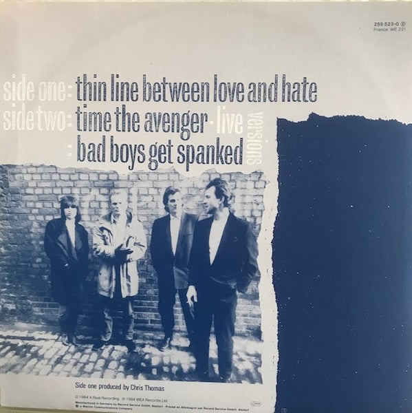 The Pretenders : Thin Line Between Love And Hate (12")