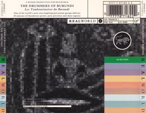 The Drummers Of Burundi : Les Tambourinaires Du Burundi (CD, Album, RE)