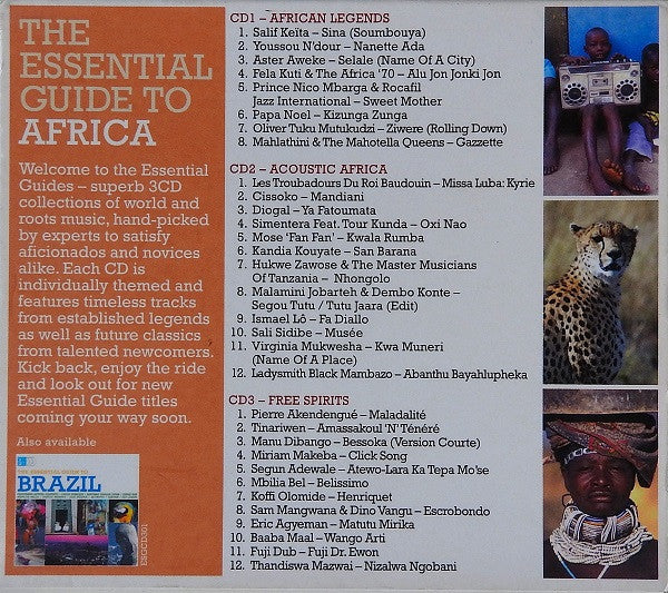 Various : The Essential Guide To Africa (3xCD, Comp + Box, Comp)