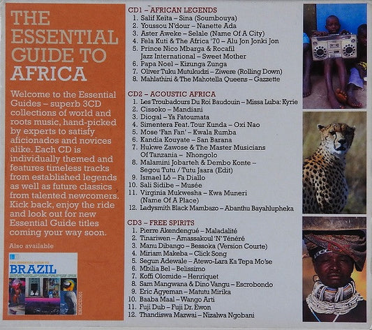 Various : The Essential Guide To Africa (3xCD, Comp + Box, Comp)
