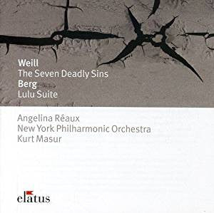 Kurt Weill / Alban Berg - Kurt Masur, New York Philharmonic, Angelina Réaux : The Seven Deadly Sins / Lulu Suite (CD, Album, RE)