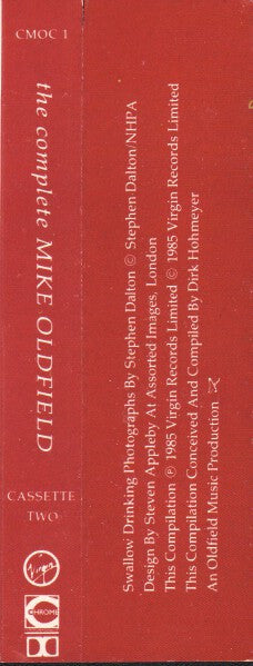 Mike Oldfield : The Complete (2xCass, Comp, Whi)