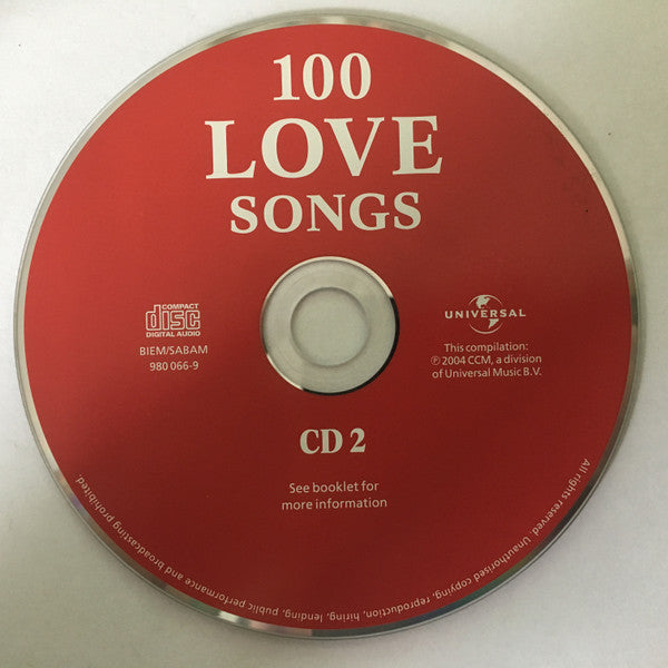 Various : 100 Love Songs (5xCD, Comp)