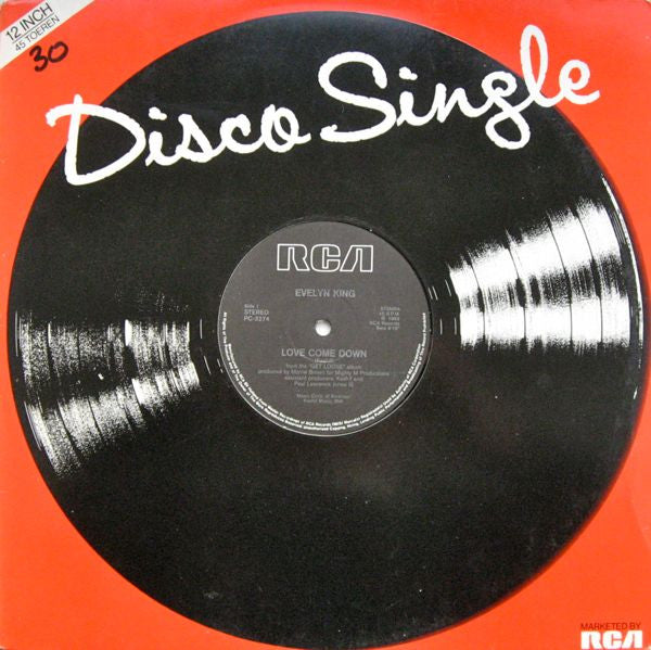 Evelyn King : Love Come Down (12", Single)