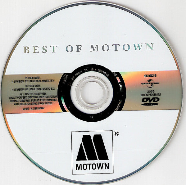 Various : Best Of Motown (DVD-V)