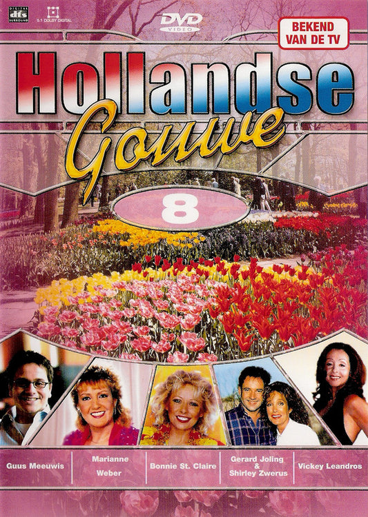 Various : Hollandse Gouwe - 8 (DVD-V, Multichannel, PAL)