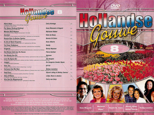 Various : Hollandse Gouwe - 8 (DVD-V, Multichannel, PAL)