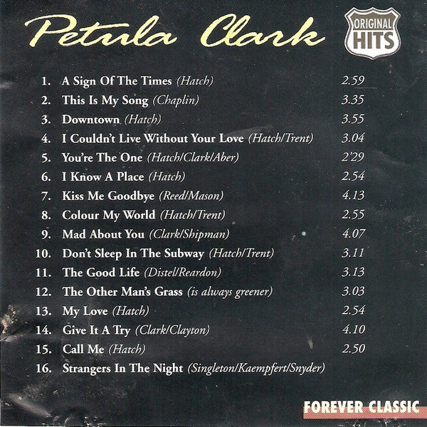 Petula Clark : Petula Clark (CD, Comp)