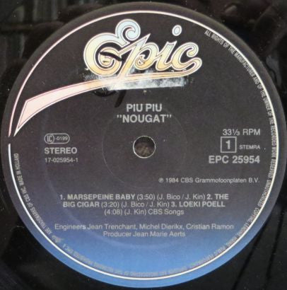 Piu Piu : Nougat (LP, MiniAlbum)