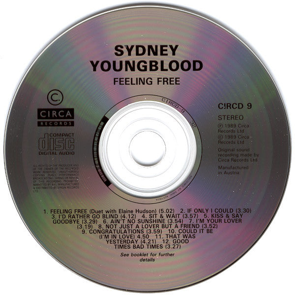Sydney Youngblood : Feeling Free (CD, Album)