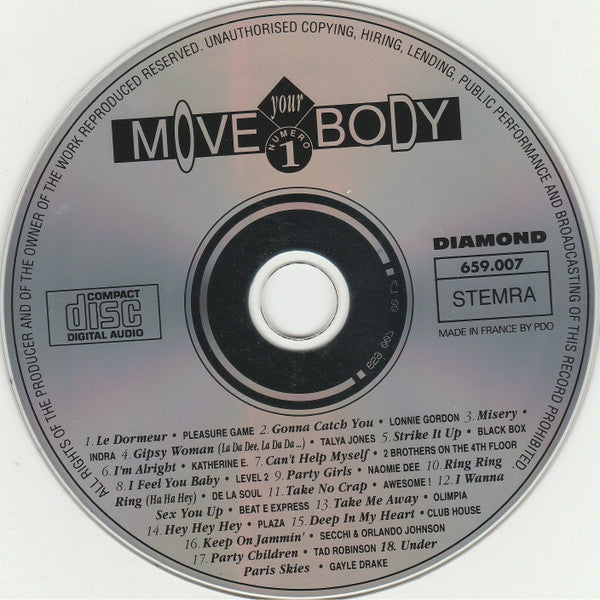 Various : Move Your Body (CD, Comp)